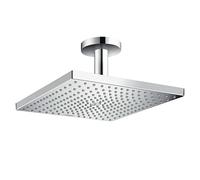 hansgrohe Raindance E 300 ducha fija, 1 tipo de chorro, 300x300mm (conexión de techo), cromo, 26250000