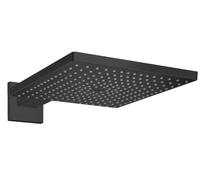 Hansgrohe Raindance E brazo de ducha con efecto lluvia 30x30 cm cuadrada negro 26239670