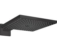 hansgrohe Raindance E ducha de techo 300, 1jet EcoSmart, con brazo de ducha, 26239670, Color: negro mate