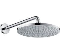 hansgrohe Raindance S ducha de techo 300 1jet con brazo de ducha 390 mm EcoSmart 9 l/min, cromo, 26601000
