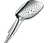 hansgrohe Raindance Select E 150 Ducha de mano, 3 tipos de chorro, ahorro de agua, cromo, 26551000