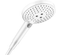 hansgrohe Raindance Select S teleducha 120 3 chorros PowderRain, 26014700, Color: Blanco mate