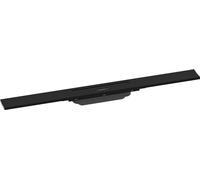hansgrohe RainDrain Flex set completo canal de ducha 700mm curable, 56043670, Color: negro mate