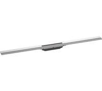 hansgrohe RainDrain Flex set completo canal de ducha 1000mm curable, 56046800, Color: acero inoxidable pulido