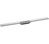 hansgrohe RainDrain Flex 56053800 - Juego completo de desagüe de ducha (1000 cm, se puede acortar para montaje en pared, acero inoxidable cepillado, 100 cm)