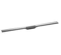 hansgrohe RainDrain Flex 56054000 - Juego completo de desagüe de ducha (1200 cm, se puede acortar para montaje en pared, canal cromado, 120 cm)