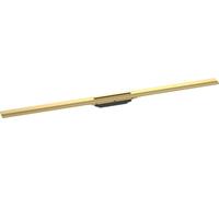 hansgrohe RainDrain Flex - Canaleta de ducha (1200 mm, con diseño de efecto dorado pulido)