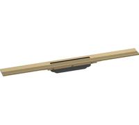 hansgrohe RainDrain Flex - Canaleta de ducha (700 mm, acabado en bronce cepillado)
