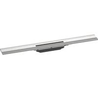 hansgrohe RainDrain Flex - Canaleta de ducha (700 mm, acero inoxidable cepillado)