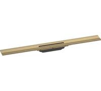 hansgrohe RainDrain Flex - Canaleta de ducha (800 mm, se puede acortar para montaje en pared, bronce cepillado)