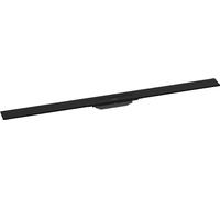 hansgrohe RainDrain Flex - Canaleta para ducha (1200 mm, se puede acortar para montaje en pared), color negro mate