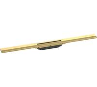 hansgrohe RainDrain Flex - Canaleta para ducha (800 mm, acabado en oro pulido, acabado efecto dorado pulido)