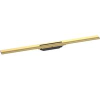 hansgrohe RainDrain Flex Ready Set 56045990 - Desagüe de ducha (900 cm, canal completo óptico acortable), aspecto dorado pulido
