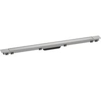 hansgrohe RainDrain Match Plus 1000 56217800 - Canaleta de ducha con marco ajustable en altura, acero inoxidable cepillado