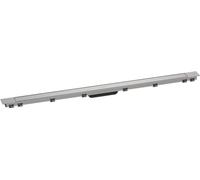 hansgrohe RainDrain Match Plus 1200 56218800 - Canaleta de ducha con marco ajustable en altura, acero inoxidable cepillado