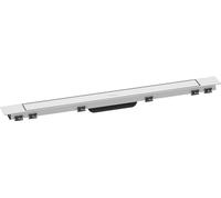 hansgrohe RainDrain Match Plus 800 56215700 - Canaleta de ducha con marco ajustable en altura, color blanco mate
