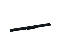 hansgrohe RainDrain Match - Canaleta para ducha (900 mm, marco ajustable, color negro mate)