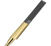 Ducha de mano con barra de lluvia 100 1jet, 26866990, Color: Óptica Oro Pulido