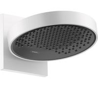 Hansgrohe Rainfinity brazo de ducha con efecto lluvia 25x25 cm circular blanco 26226700