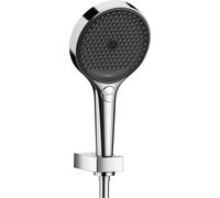 hansgrohe Rainfinity shower holder set 130 3jet con manguera de ducha 125 cm, 26852000, Color: cromado