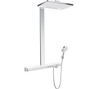 Hansgrohe Rainmaker Select conjunto de ducha a pared con termostato cromo-blanco 27028400