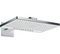 Hansgrohe Rainmaker Select ducha con efecto lluvia 46.6x30 cm rectangular cromo-blanco 24005400