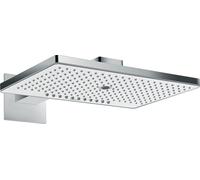 Hansgrohe Rainmaker Select ducha con efecto lluvia 46.6x30 cm rectangular cromo-blanco 24007400
