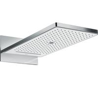 Hansgrohe Rainmaker Select ducha con efecto lluvia 58x26 cm rectangular cromo-blanco 24011400