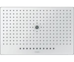 hansgrohe RainmakerSelect 460 3jet ducha mural con brazo de ducha 460 mm, 24007400, Color: Cromado / Blanco