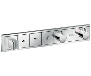 Hansgrohe RainSelect grifo de bañera y ducha empotrado con termostato cromo 15356000