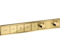 Hansgrohe RainSelect grifo de bañera y ducha empotrado con termostato oro 15382990