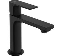 Hansgrohe Mezclador monomando de lavabo Rebris E 110 CoolStart sin desagüe Negro mate