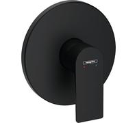 hansgrohe Rebris E mezclador monomando enyesado para iBox universal, 72668, Color: Negro Mate - 72668670
