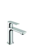 hansgrohe Rebris E mezclador monomando de lavabo 110 CoolStart water-saving+ con desag&uumle automÃ¡tico, 133 mm de proyecciÃ³n, 72589, Color: cromado - 72589000