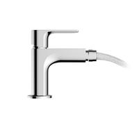 Hansgrohe Grifo para bidé de pie Rebris E monomando con vaciador automático cromo 72211000