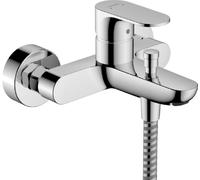 Hansgrohe Rebris S grifo de bañera y ducha a pared cromo 72443000