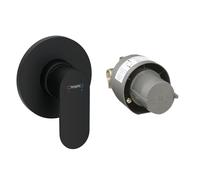 Hansgrohe Rebris S grifo para ducha empotrado negro 72648670