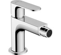 hansgrohe Rebris S Mezclador monomando de bidé con vaciador automático metálico, cromo, 72212000