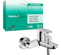 hansgrohe Rebris S hansgrohe Rebris S mezclador monomando para baÃ±era vista, proyecciÃ³n 173 mm, 72440, Color: cromado - 72440000
