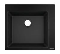 hansgrohe S510-F450 fregadero de encastre 450, negro grafito