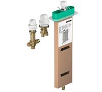 Hansgrohe Set básico para mezclador monomando de 3 agujeros para borde de bañera