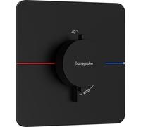 Hansgrohe ShowerSelect Comfort Q grifo para ducha empotrado con termostato negro 15588670