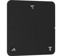 hansgrohe ShowerSelect Comfort Q, válvula para instalación empotrada de termostatos ShowerSelect Comfort Q (3 funciones), negro mate