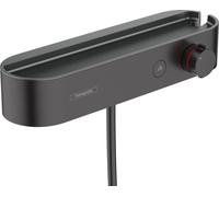 Hansgrohe ShowerSelect grifo para ducha a pared con termostato negro 24360670