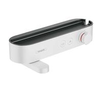 hansgrohe ShowerTablet Select Termostato de bañera 400 visto, blanco mate, 24340700