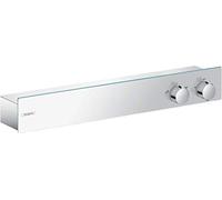 Hansgrohe ShowerTablet Termostato de ducha 600 universal visto para 2 funciones, cromo, 13108000
