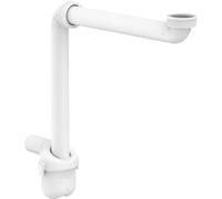 Hansgrohe sifón de lavabo tubular blanco 54235000
