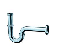 Hansgrohe 53002000 Sifón en S para lavabos estándares, Cromo, 10.2 cm