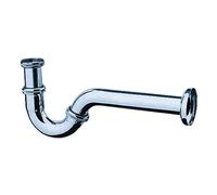 Hansgrohe 55237000 Sifón en S para bidé, Cromo