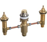hansgrohe Talis E Cuerpo base para grifo de borde de bañera de 3 orificios, 1...